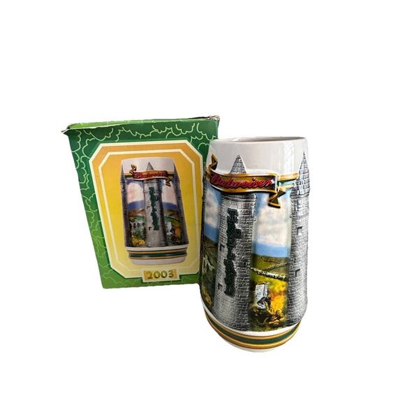 Budweiser 2003 St. Patrick's Day Tradition & Heritage Beer Stein Ireland Irish - Picture 8 of 16